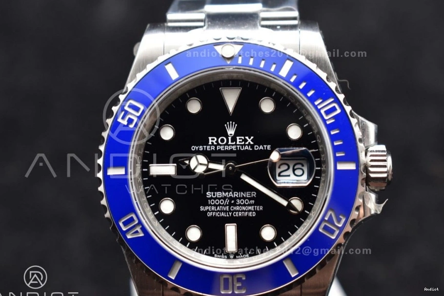 1:1 Blue Steel Best VSF Submariner 904L Edition Cemirac LB VS3235 41mm 126619 0515